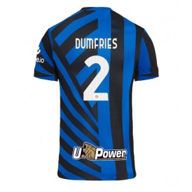 Inter Milan Denzel Dumfries #2 Hemmakläder 2024-25 Kortärmad